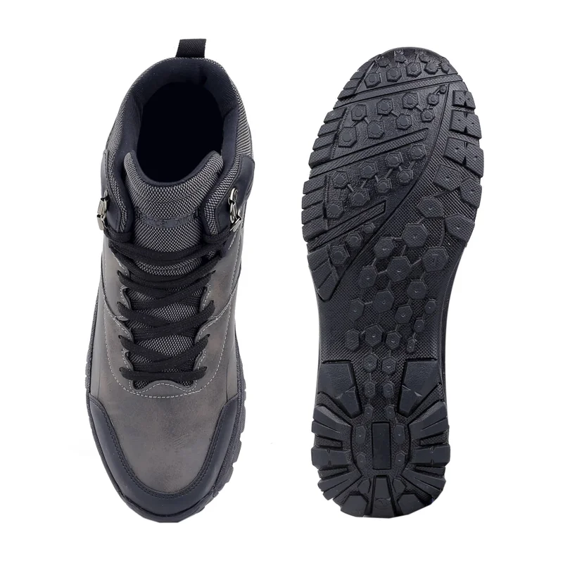 Bacca Bucci Grey Alpine Hiking & Trekking Boots for Men | Best Price UAE